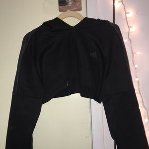 Adidas cropped sweatshirt